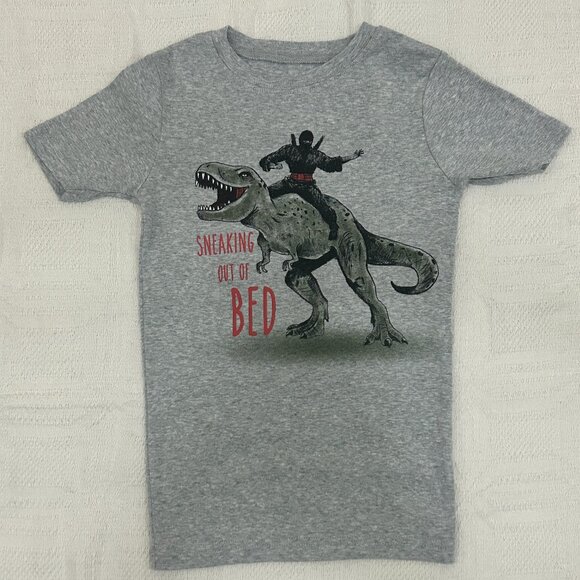 Bundle: 2 Pair Dinosaur/Ninja Designed PJs - size 10 - Picture 2 of 9